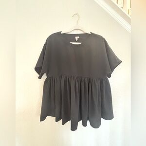 ASOS babydoll peplum top